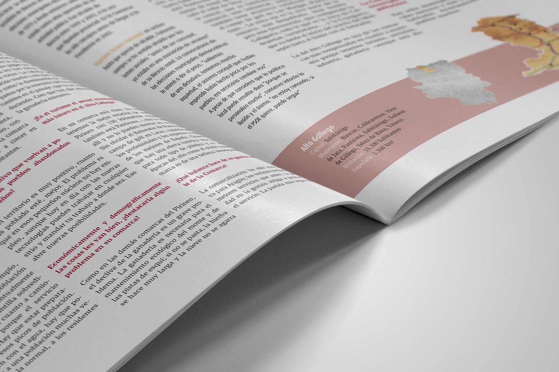 Diseño editorial Revista Aragón Municipal