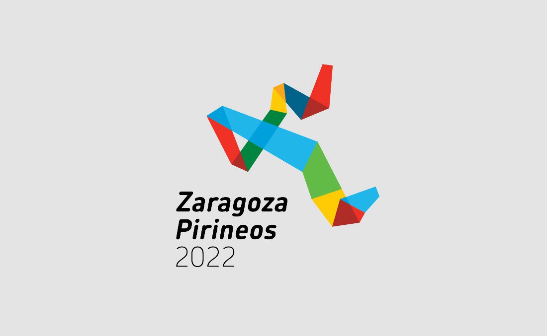 Diseño de logotipo para Zaragoza Pirineos 2022