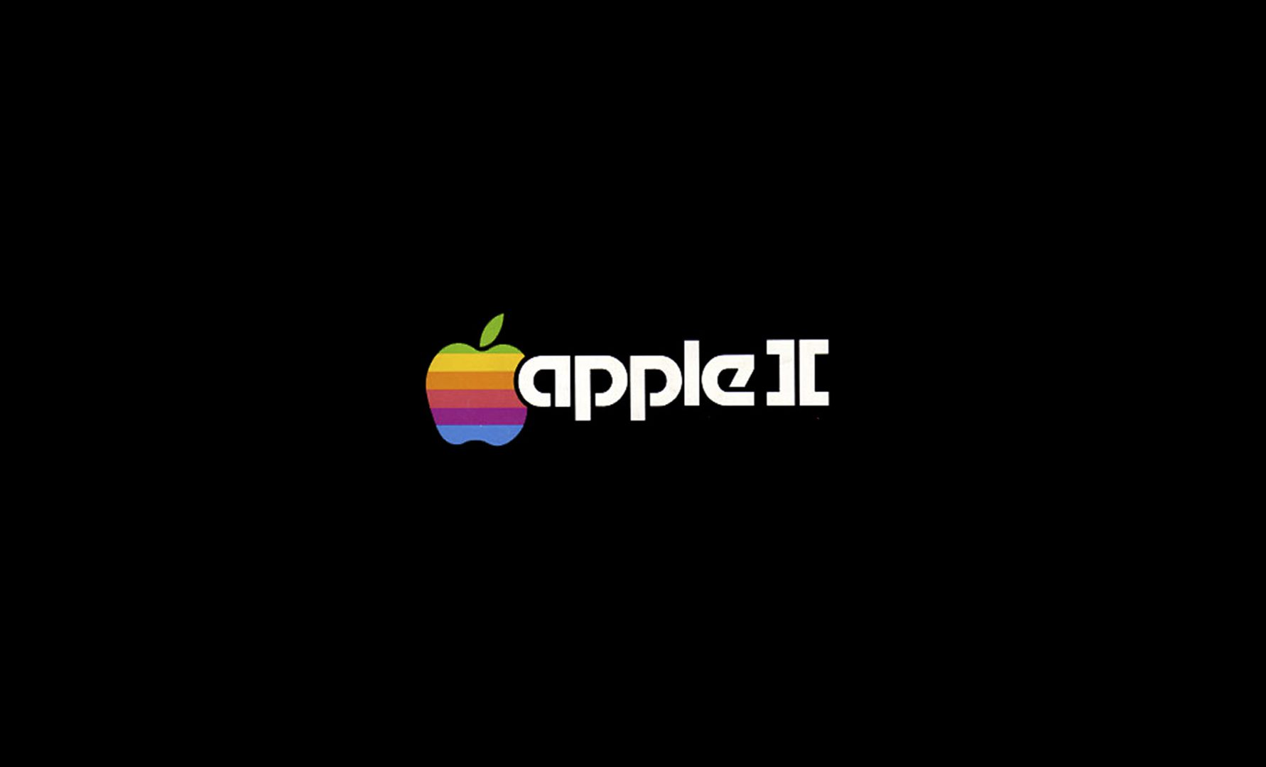 Logotipo de Apple, Apple II