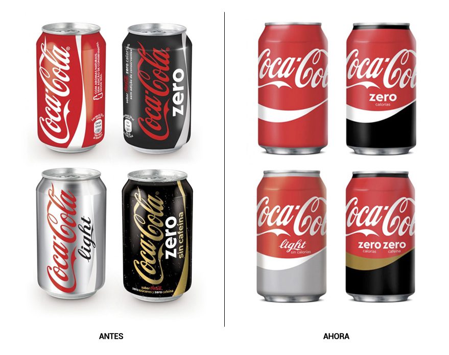 Coca-Cola Zero cambia el diseño de sus latas y da un paso hacia la  sostenibilidad