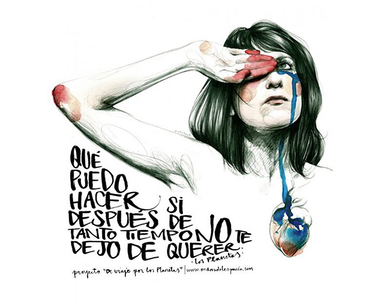 Ilustración de Paula Bonet titulada "Que puedo hacer"