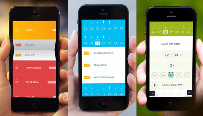 Peek Calendar tiene un diseño llamativo y sencillo, de momento sólo disponible para sistema iOS
