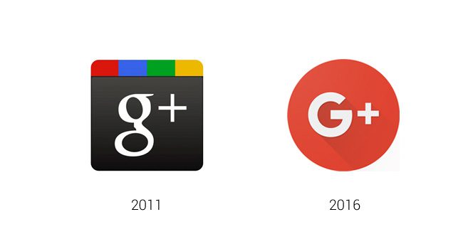 En septiembre de 2015 Google presentó la imagen de su nuevo logotipo, el resto de sus aplicaciones también cambiaron como es el caso de Google +