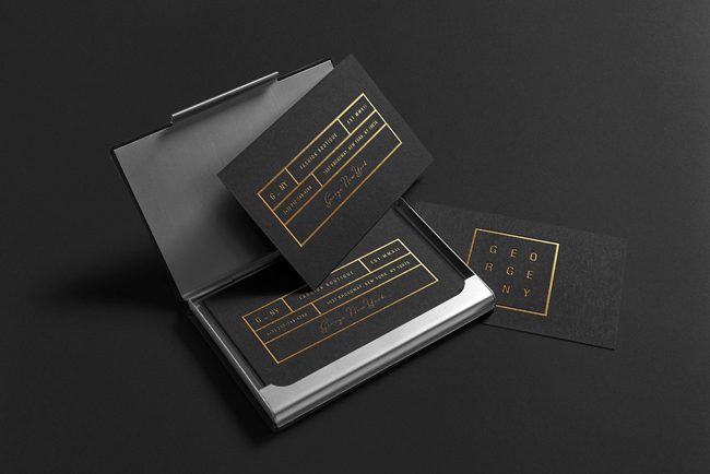 Diseno-corporativo-la-imagen-de-un-sueno-georgeny-03 Tarjetas comerciales diseñadas por Juan Felipe Arango.