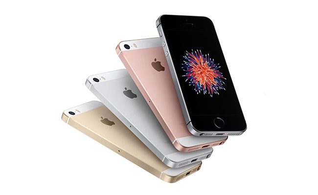 Diferentes acabados para el diseño del iPhone SE