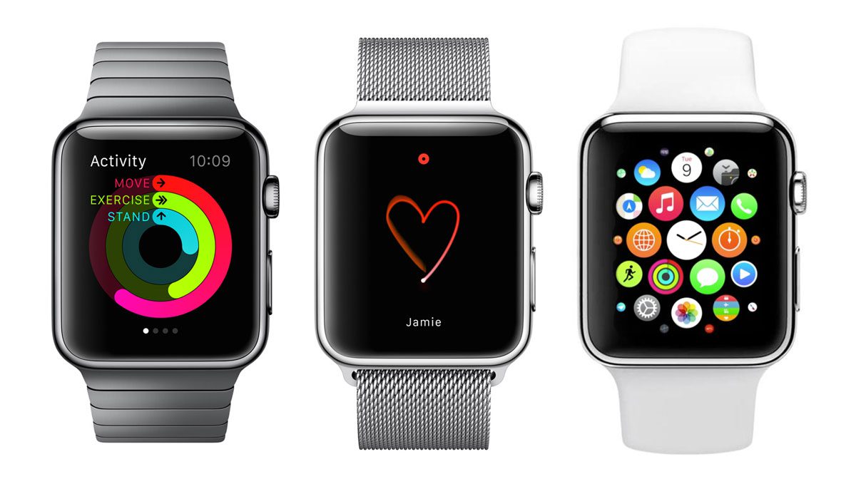 Interfaces de pantalla en Apple Watch