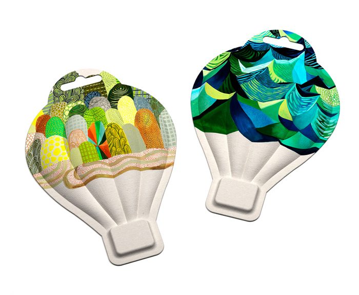 Diseño gráfico de envases para producto FibreForm.