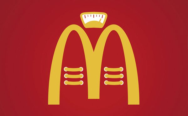 Diseño de cartel protesta hacia McDonalds de David Criado. Diseño de cartel protesta hacia McDonalds de David Criado.