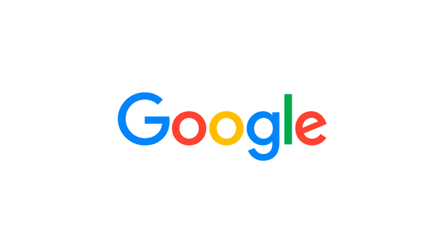 Diseño versátil del logotipo de Google.