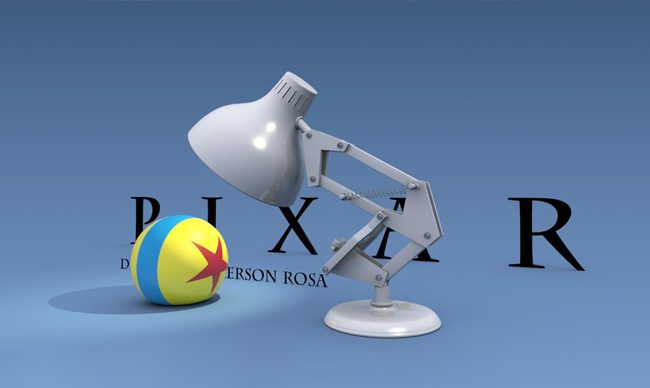Pixar utilizar a uno de sus primeros personajes, Luxo Jr, como protagonista del diseño de su logotipo. Pixar utilizar a uno de sus primeros personajes, Luxo Jr, como protagonista del diseño de su logotipo.