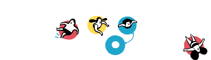 Cualquier motivo es bueno para diseñar un doodle creativo, en este caso celebra el verano por la ilustradora Eleanor Davis.