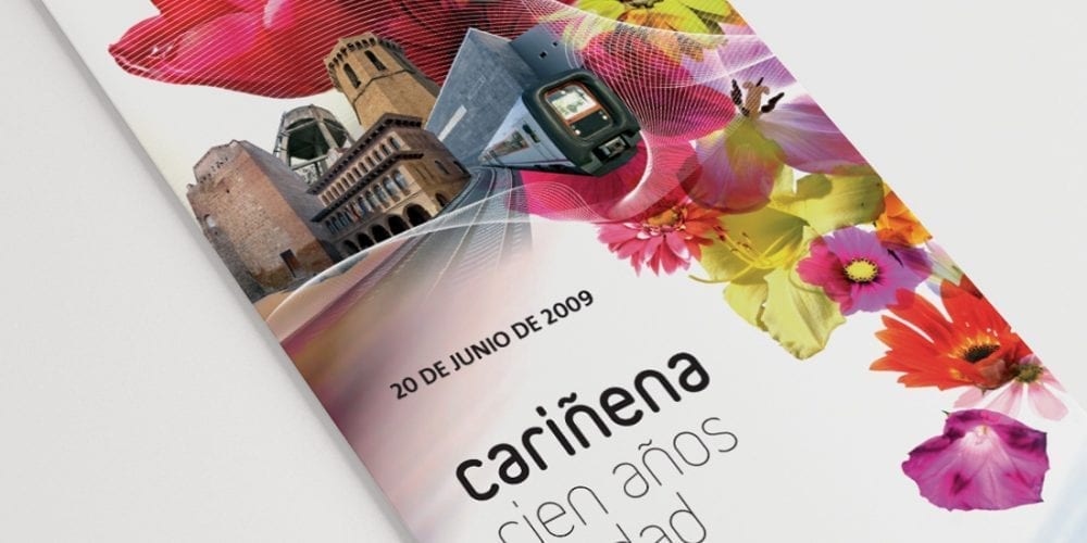 Folleto Cariñena Cien años ciudad