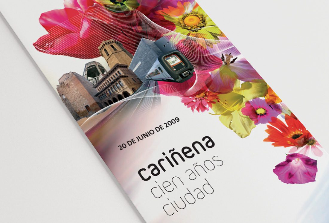 Folleto Cariñena Cien años ciudad