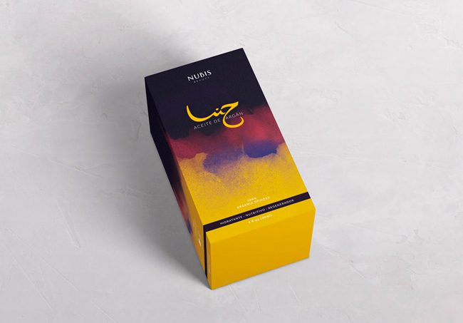 Diseño de packaging de Aceite Argan