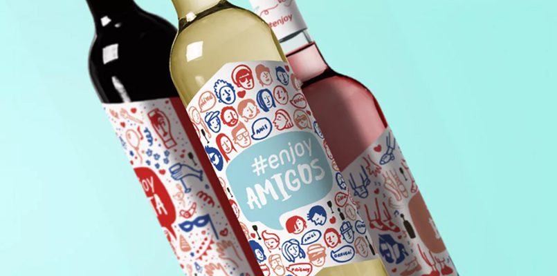 Embalaje-vino enjoy