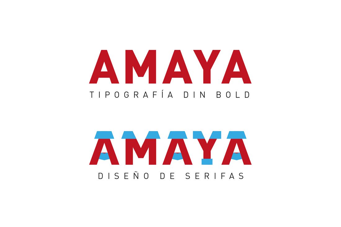 Tipografía Amaya