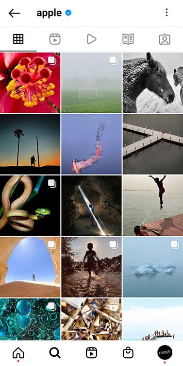 Redes sociales Apple